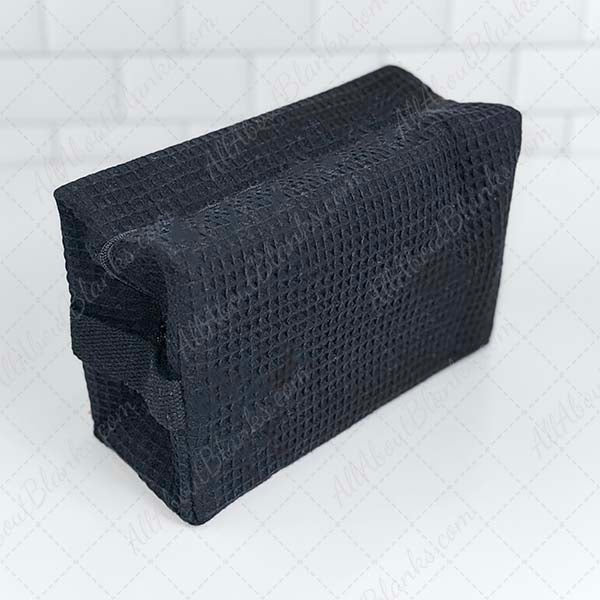 Waffle Weave Cosmetic Bag