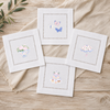 Watercolor Tea Party 3 - COCKTAIL NAPKIN SIZE