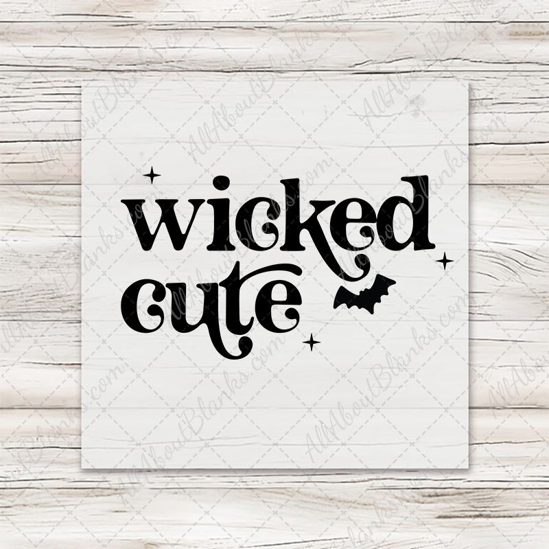 Wicked Cute Onesie Transfer