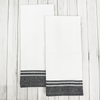 Wide Dobby Border Kitchen Towels