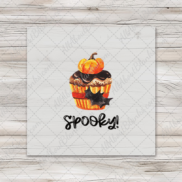 Halloween Cupcake - Spooky DTF Transfer