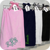 Womens Velour Terry Spa Shower Wraps