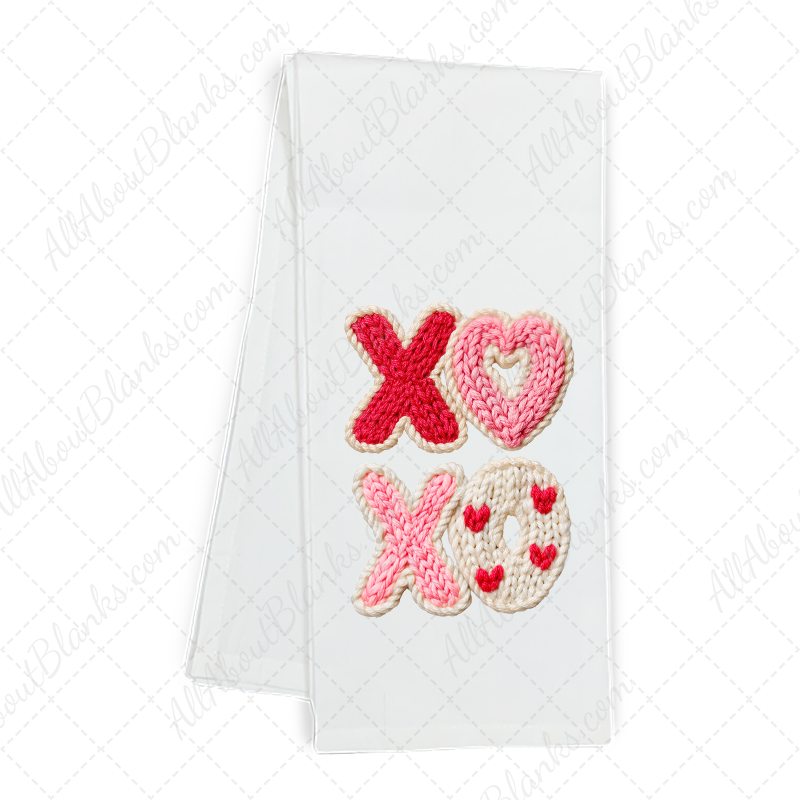 XOXO Knit Faux Yarn Transfer