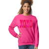 Sparkle Pink Red XOXO DTF Transfer - T-SHIRT SIZE