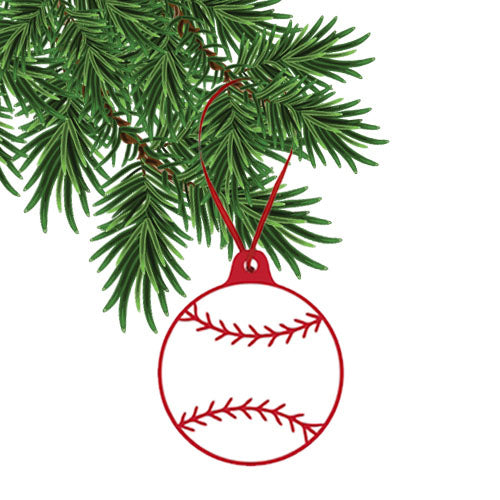 Baseball Ornament