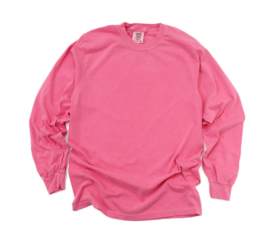 Comfort Colors Adult Heavyweight Long-Sleeve Tee - Crunchberry