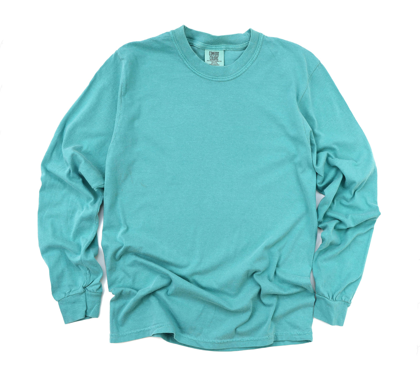 Comfort Colors Adult Heavyweight Long-Sleeve Tee - Seafoam