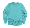 Comfort Colors Adult Heavyweight Long-Sleeve Tee - Seafoam