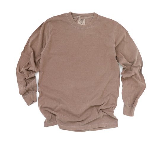 Comfort Colors Adult Heavyweight Long-Sleeve Tee - Espresso