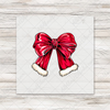 I'm So Good Santa Came Twice Red Bow — LEFT CHEST(1)